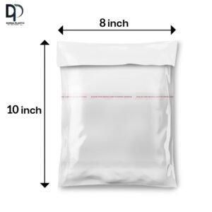 plain poly black and white 8x10 with pod (51 microns)